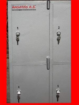 Kasataş 6 Gözlü Ayakkabılık Raflı Muş Yetiştirme Yurdu Müdürlüğü Tipi Sag