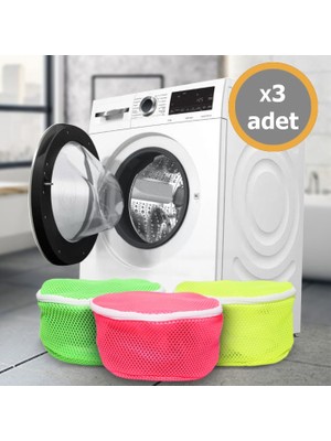 Mor Bebe Sütyen ve Iç Çamaşır Yıkama Filesi  (3 Adet)