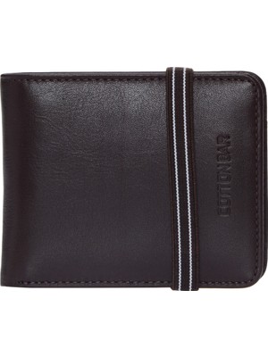 Cotton Bar Kahve Deri Kartlık