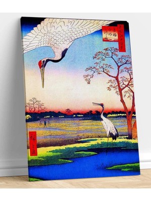 VeraStore Hiroshige, Minowa Kanasugi Kanvas Tablo