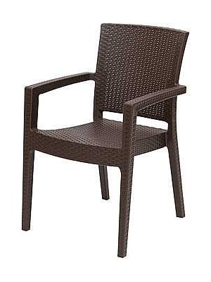 Novussi 4 Adet Novussi Rattan Paris Koltuk Kahve