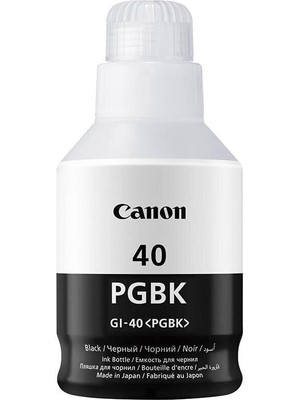 Canon Gı-40 Siyah Mürekkep