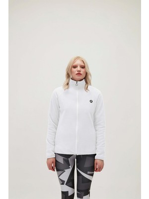 Bad Bear Wilma Full Zip Kadın Beyaz Ceket