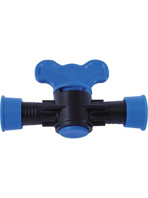 Gp Plastik  Plastik Küresel Yassı Vidalı Boru Vanası Kurt Ağızlı ( 16X17 )(100 Adet)