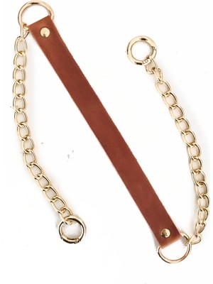 Alfa Tasarım Atölyesi Deri Ve Zincir Yaylı Halka Takım Çanta Sapı 75 Cm Aksesuar