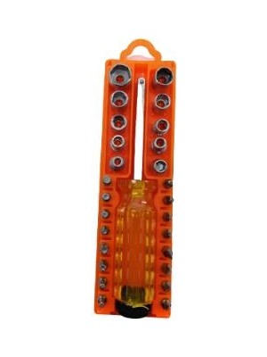 Knitex KTX-034 Bits Lokmalı Uç Tornavida Seti 28 Parça