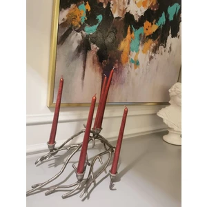 Iv Candles 6lı Kırmızı Şamdan Mumu