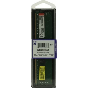 KVR32N22S8/8 8GB 3200MHZ DDR4 CL22 Masaüstü Ram