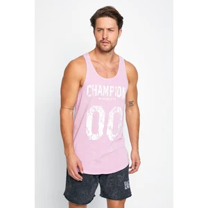 Be Green Wear Be Green Washed Gym Tank Top Pembe