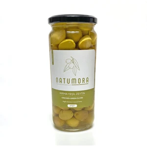 Kırma Yeşil Zeytin 300G Cam Kavanoz