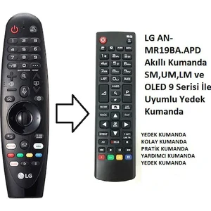 Lg AN-MR19BA.APD Akıllı Kumanda Sm,um,lm ve OLED 9 Serisi Ile Uyumlu