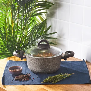 Dark Silver Bio Granit 20 cm Tencere