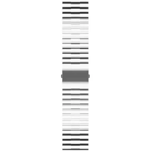 Case 4U Samsung Galaxy Watch 3 Renkli Transparan Sert Silikon Kırılmalara Dayanıklı Kordon Kayış KRD-27 45mm - Şeffaf