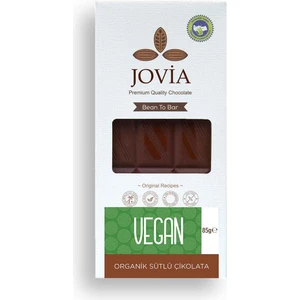 Organik Vegan Sütlü Çikolata-Sade 85 gr