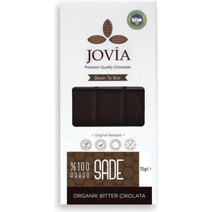 Organik %100 Bitter Çikolata-Sade 75 gr