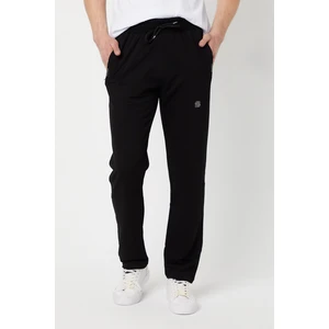 Erkek Eşofman Altı Büyük Beden Battal  Bel Kısmı  Lastikli  Arka Cepli  Fermuarlı Kompak Penye