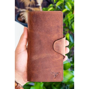 Vianel New York Axel Crazy Deri Unisex Portföy Cüzdan