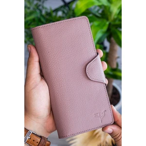 Martha Hakiki Deri Unisex Portföy Cüzdan