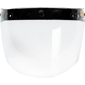 Açık Yüz Rüzgar Kalkanı 3 Yapış Kask Visor (Yurt Dışından)