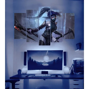 5li Mdf Leauge Of Legends Akali Tablo 60 x 90 cm