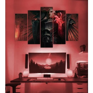 5li Mdf League Of Legend Swain Tablo 60 x 90 cm