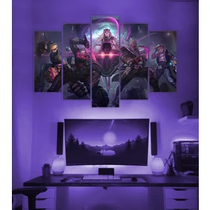 5li Mdf  League Of Legends Ezreal With Friends Tablo 60 x 90 cm