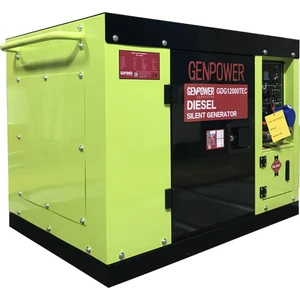Gdg 12000 Tec 12 Kva Marşlı Dizel Ses Izolasyon Kabinli Trifaze Portatif Jeneratör