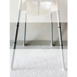 K&G Foot Rest O-Ring Kauçuk Halka -( 6 Adet ) Antilop Ikea Mama Sandalyesine Uyumlu Ayak Desteği Yedek Contası