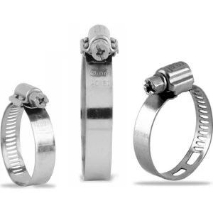 (10 Adet) Erbi 10X16 Kelepçe Hortum Kelepçe, Metal Kelepçe, Paslanmaz Kelepçe