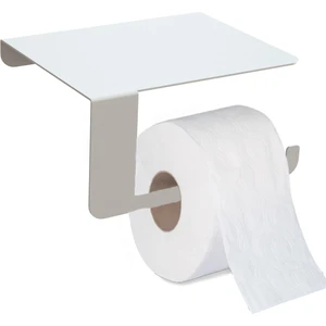 Wc Kağıtlık Tuvalet Kağıtlığı Tuvalet Kağıdı Askısı  Beyaz Metal Dekor Aksusuar Banyo Mutfak Tuvalet