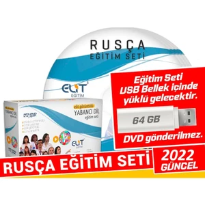 Elit Rusça Görüntülü Eğitim Seti (64 GB USB Bellek İçerisinde)
