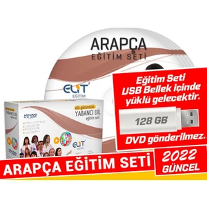 Elit Arapça Görüntülü Eğitim Seti (2 Adet 64 GB USB Bellek İçerisinde)