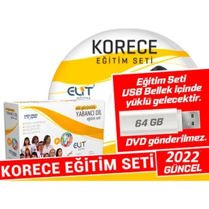 Elit Korece Görüntülü Eğitim Seti (64 GB USB Bellek İçerisinde)