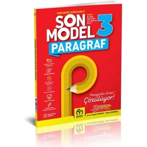 Model Eğitim Yayıncılık 3 Son Paragraf