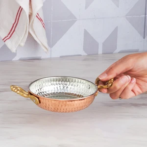 Antik Bakır Sahan 12 cm