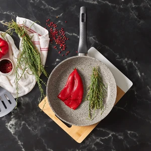 Dark Silver Bio Granit 26 cm Tava