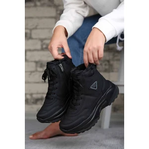 Lady Park Ladypark Bağcıklı Fermuarlı Kalın Taban Kadın Günlük Spor Bot