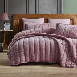 Comfort Yeni Nesil Uykuseti - 6 Parça Velvet Gülkurusu (230X220CM)