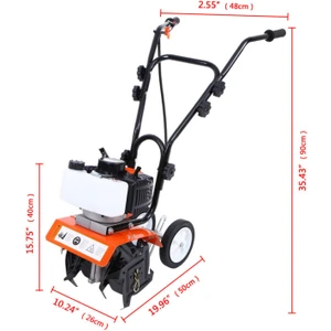 Staxx Power SX-6300 X-Turbo Benzinli Özel Mini Çapa Makinası 4.2 Hp 63CC Özel Titanyum Seri 17 kg