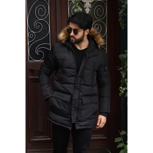 Çıkarılabilir Kürklü Şişme Mont AB-K50082