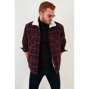 Pamuklu Ekoseli Içi Polar Regular Fit Oduncu Gömlek Ceketi 606343717