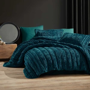 Comfort Yeni Nesil Uykuseti - 6 Parça Velvet Zümrüt Yeşili (230X220CM)