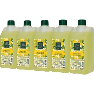 Eyüp Sabri Tuncer Limon Kolonyası 80 Derece Ferahlatıcı Etki 5 Adet 1 lt Yedek Şişe