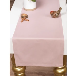Tropik Home Pamuklu Amerikan Servis Pudra Pembe Renkli Masa Sunum Runner Tropikhome  40X170