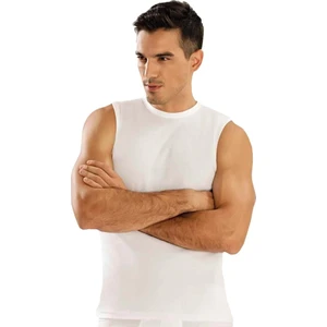 Erkek Ribana Kolsuz Bisiklet Yaka Atlet