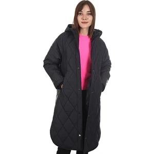 Kadın Uzun Mont Siyah/black 21W32000002