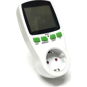 Wattmetre 230V 3680W 16A Enerji Ölçer Polaxtor PLX-15366