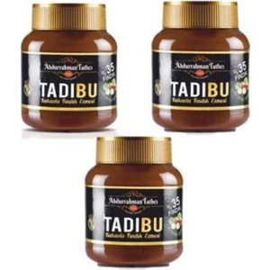Abdurrahman Tatlıcı Tadıbu Kakaolu Fındık Ezmesi 330 gr 3'lü