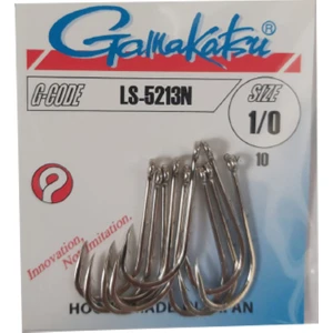 D.Gamakatsu LS-5213N No:1/0 Nikel Olta Iğnesi 1/10