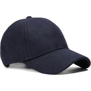 Cappello Erkek Kışlık Kaşe Beyzbol Şapka Kep